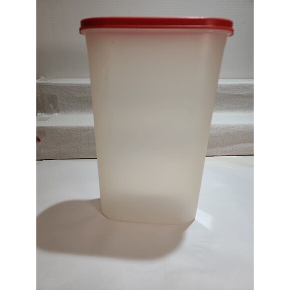 Vintage TUPPERWARE 1615-13 Modular Mate 12 1/4 cup 1616-2 Red Lid - Picture 2 of 10